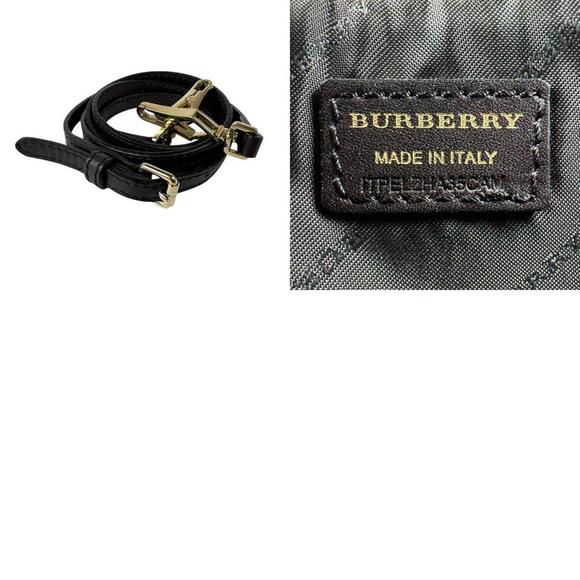 BURBERRY Brown Leather Shoulder Bag - Picture 5 of 5